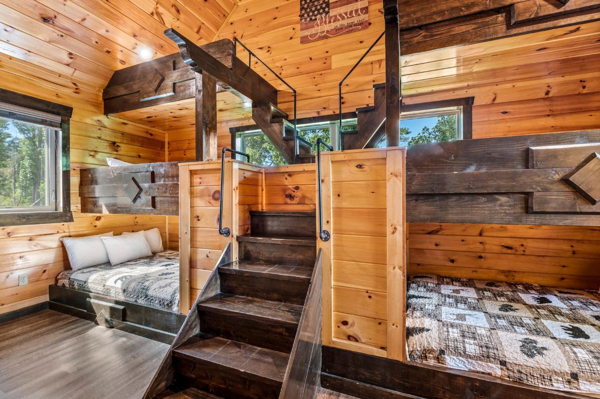 The Great Maple Retreat By Stony Brook Cabins 개틀린버그 외부 사진
