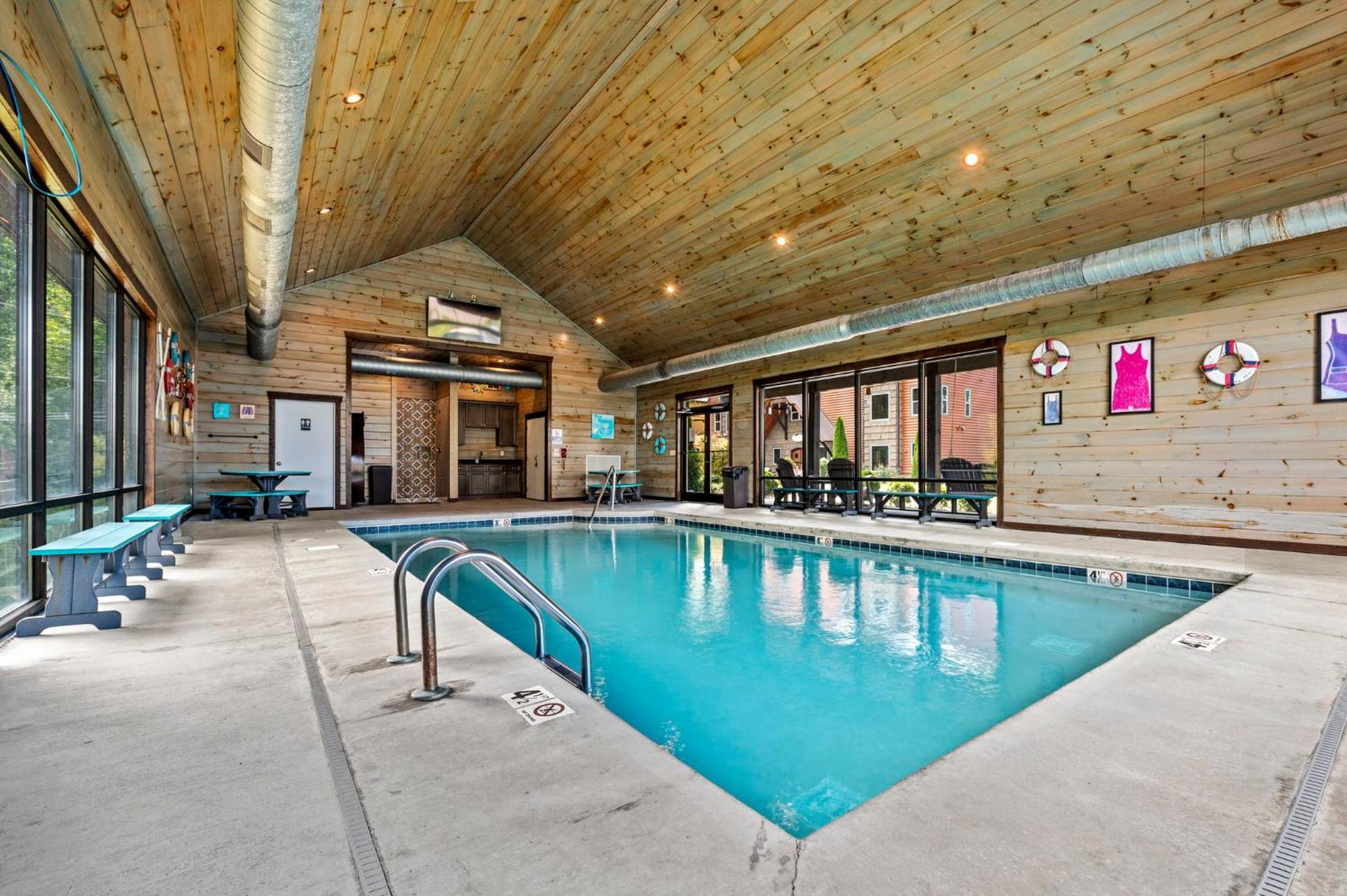 The Great Maple Retreat By Stony Brook Cabins 개틀린버그 외부 사진