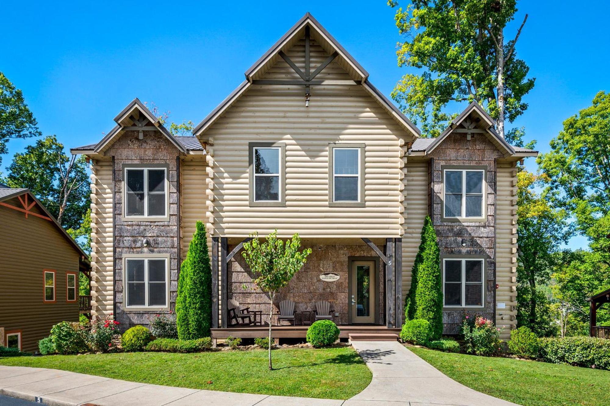 The Great Maple Retreat By Stony Brook Cabins 개틀린버그 외부 사진